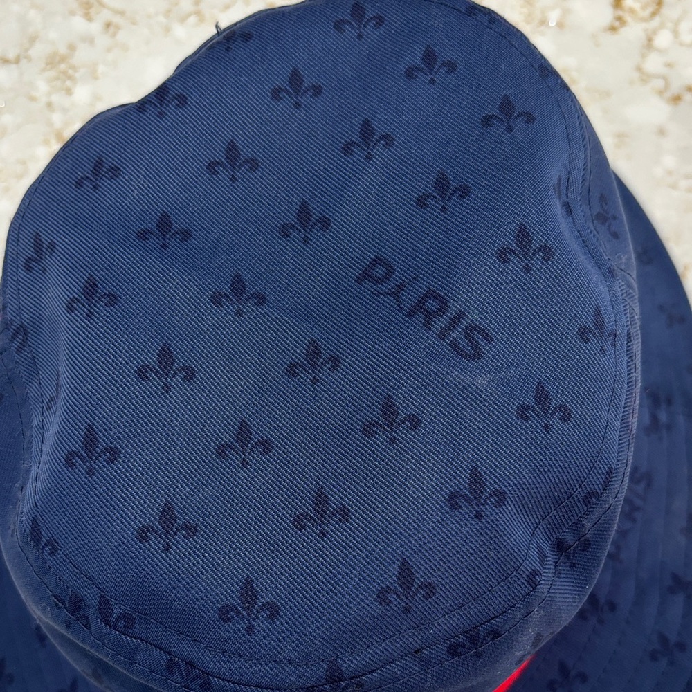 Jordan Kids Navy and Red Bucket Hat - Picture 2 of 4